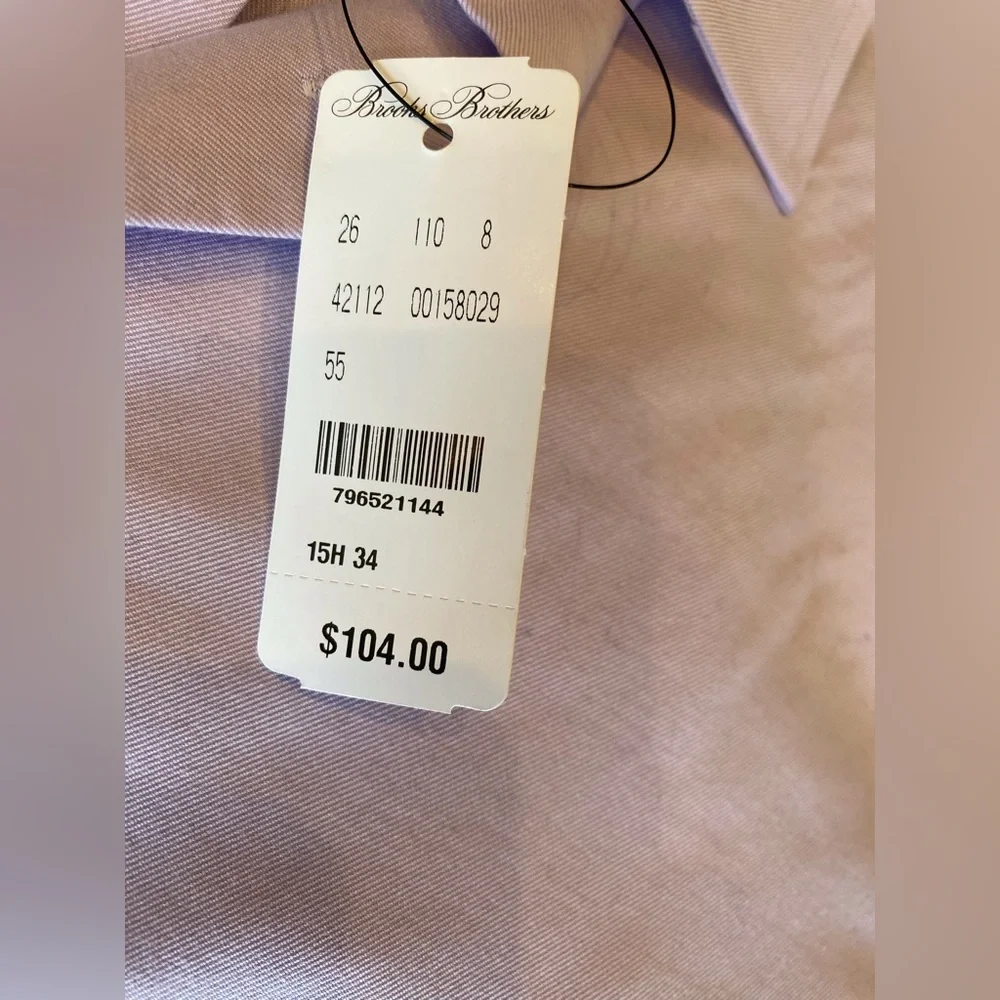 Brooks Bros NWT Sz 15 n and 35 - Picture 4 of 4